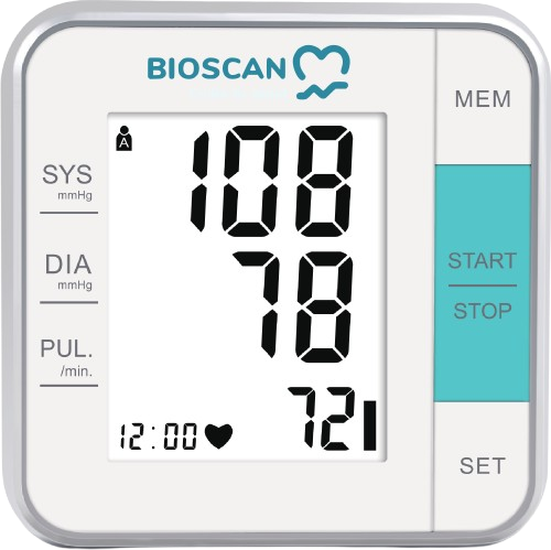 Tensiómetro BIOSCAN W02 de Muñeca